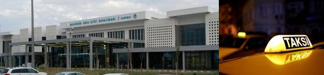 Balıkesir Kocaseyit Havaalanı Taksi